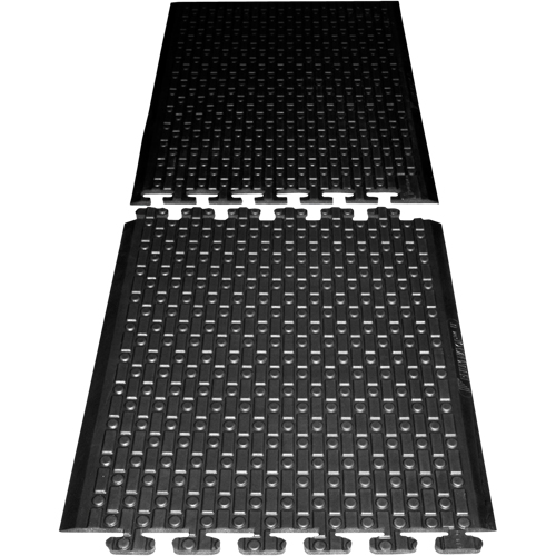 Rejuvenator Connect No. 502 Matting, Polyurethane, 3' W x 3' L, 5/8" Thick, Black Solutions industrielles ALPHA