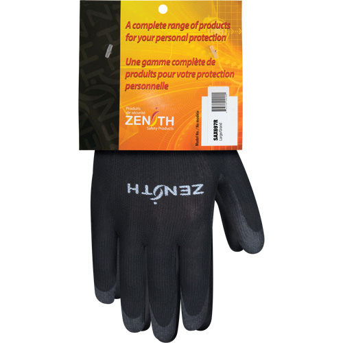 Gants enduits &agrave; dext&eacute;rit&eacute; ultime, 9/Grand, R&ecirc;vetement Polyur&eacute;thane, Calibre 13, Enveloppe en Polyester Solutions industrielles ALPHA