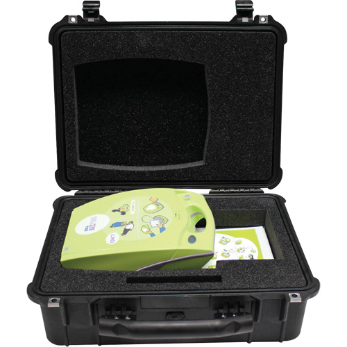 AED Large Pelican Carrying Case, Zoll AED Plus&reg; For, Non-Medical Solutions industrielles ALPHA