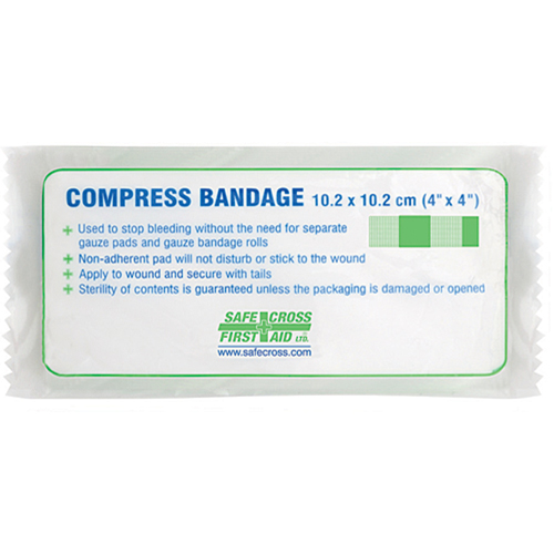 Compress (Pressure) Bandages - Sterile, 4-1/4" L x 3-1/2" W Solutions industrielles ALPHA