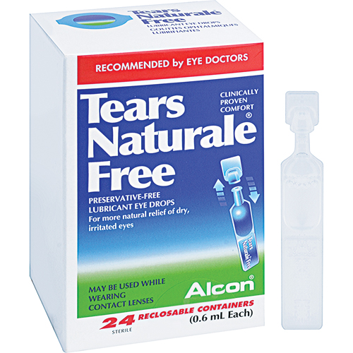 Gouttes oculaires sans agent conservateur Tears Naturale Solutions industrielles ALPHA