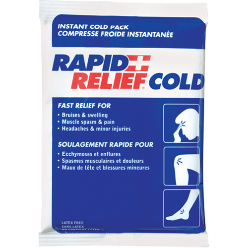 Instant Compress Packs, Cold, Single Use, 4" x 6"/6" x 4" Solutions industrielles ALPHA
