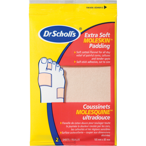 Tampons Moleskin Plus de Dr Scholl's Solutions industrielles ALPHA