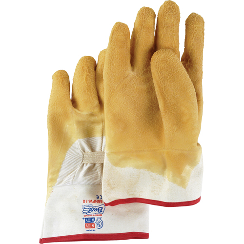 Nitty Gritty&reg; Coated Gloves, 10/Large, Rubber Latex Coating, Cotton Shell Solutions industrielles ALPHA