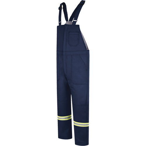 Deluxe Insulated Bib Overalls with Reflective Striping, 3X-Large, Navy Blue Solutions industrielles ALPHA