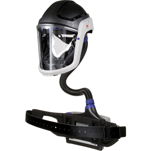 Trousse industrielle lourde pour APR motoris&eacute; TR-600 de Versaflo, Capuchon & visi&egrave;re, Pile Lithium-ion Solutions industrielles ALPHA