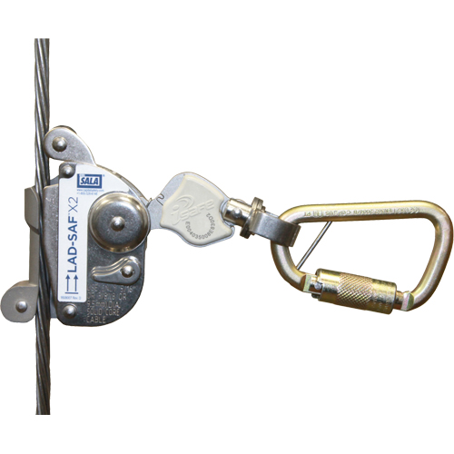 Manchon amovible pour c&acirc;ble Lad-Saf X2, Dia de la corde 5/8"/3/8" Solutions industrielles ALPHA