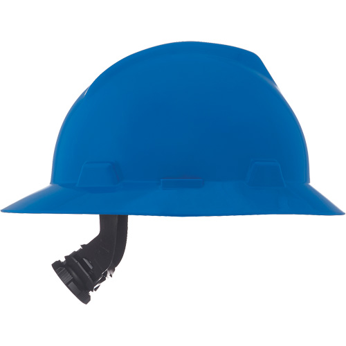 Casques de s&eacute;curit&eacute; &agrave; bordure compl&egrave;te V-Gard, R&eacute;pond aux normes CSA type 1, Suspension Rochet, Non ventil&eacute; Solutions industrielles ALPHA