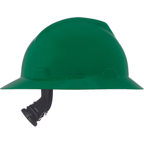 Casques de s&eacute;curit&eacute; &agrave; bordure compl&egrave;te V-Gard, R&eacute;pond aux normes CSA type 1, Suspension Rochet, Non ventil&eacute; Solutions industrielles ALPHA
