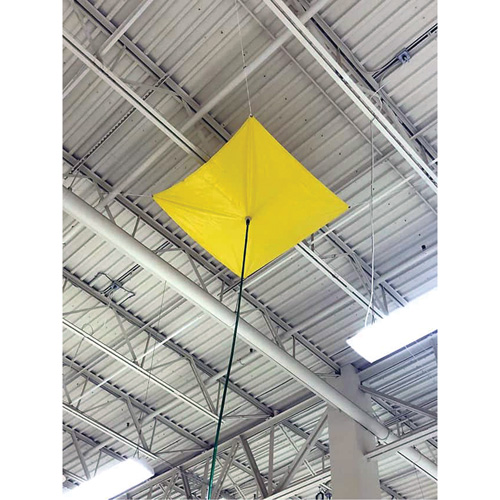 Ultra-Drip Diverter&reg; Roof Drip Diverter, 7' L x 7' W, Vinyl Solutions industrielles ALPHA