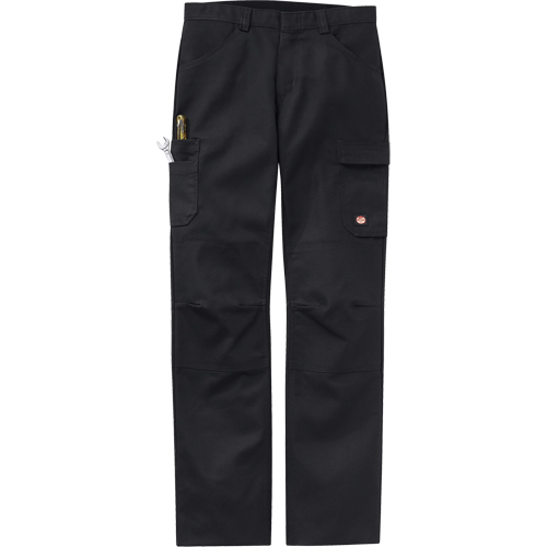 Pantalons performance pour atelier, Toile/Coton/Polyester, Noir, Taille 30, Entrejambe 37 Solutions industrielles ALPHA