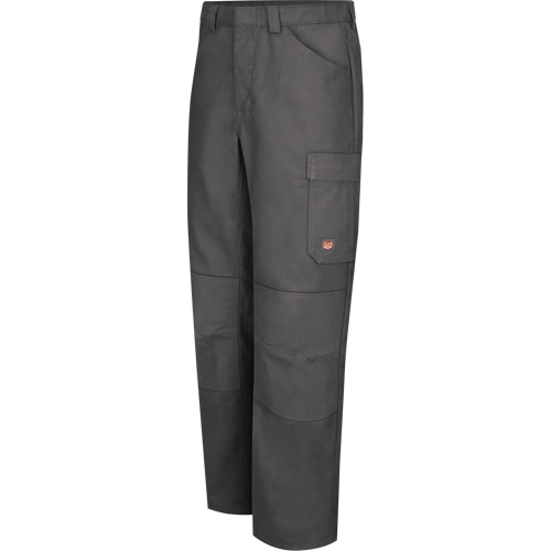 Pantalons performance pour atelier, Toile/Coton/Polyester, Charbon, Taille 30, Entrejambe 37 Solutions industrielles ALPHA