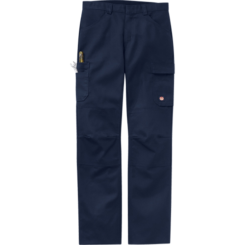 Performance Shop Pants, Canvas/Cotton/Polyester, Navy Blue, Size 30, 37 Inseam Solutions industrielles ALPHA