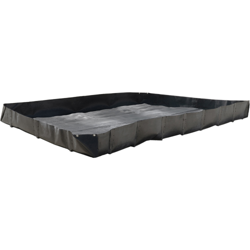 Bermes &eacute;conomiques, Capacit&eacute; 187 gal., 5' la x 5' lo x 12" h, Support en L Solutions industrielles ALPHA