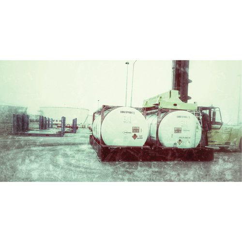 Berme pour r&eacute;servoir simple ISO, Capacit&eacute; 3590 gal., 24' la x 10' lo x 24" h, Support en L Solutions industrielles ALPHA