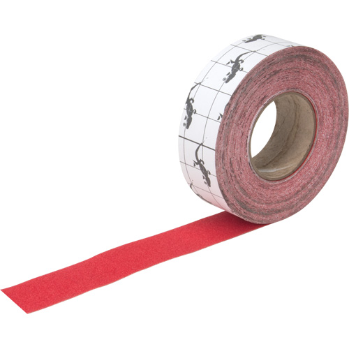 Ruban antid&eacute;rapant de premi&egrave;re qualit&eacute;, 2" x 60', Rouge Solutions industrielles ALPHA