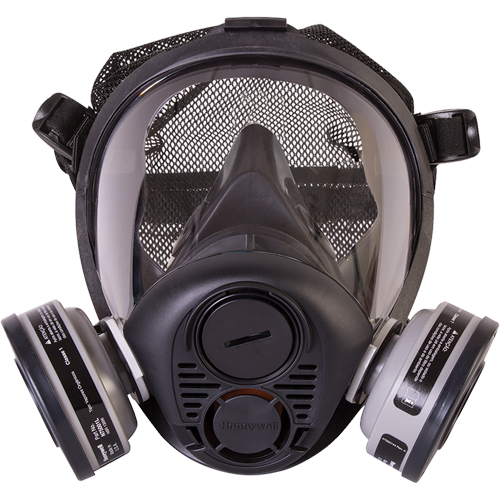 Respirateur &agrave; masque complet de s&eacute;rie RU6500 de North, Silicone, Grand Solutions industrielles ALPHA