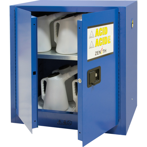 Corrosive Liquids Cabinet, 22 gal., 35" x 35" x 22" Solutions industrielles ALPHA