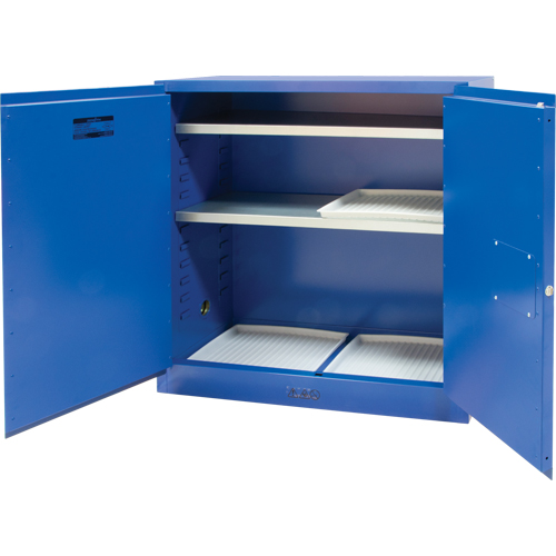 Corrosive Liquids Cabinet, 30 gal., 43" x 44" x 18" Solutions industrielles ALPHA