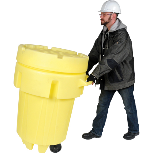 Baril sur roues Ultra-Overpacks, 95 gal., Mobile Solutions industrielles ALPHA