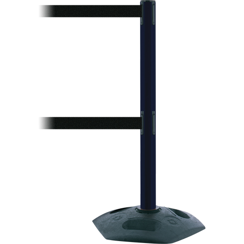 Dual Line Heavy Duty Receiver Post, 38" High, Red Solutions industrielles ALPHA
