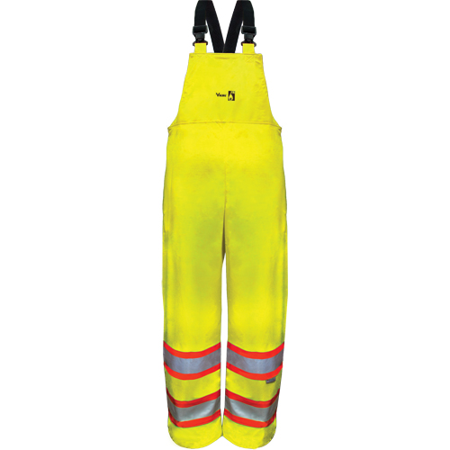Hi-Vis FR/PU Safety Rain Bib Pants, 4X-Large Solutions industrielles ALPHA
