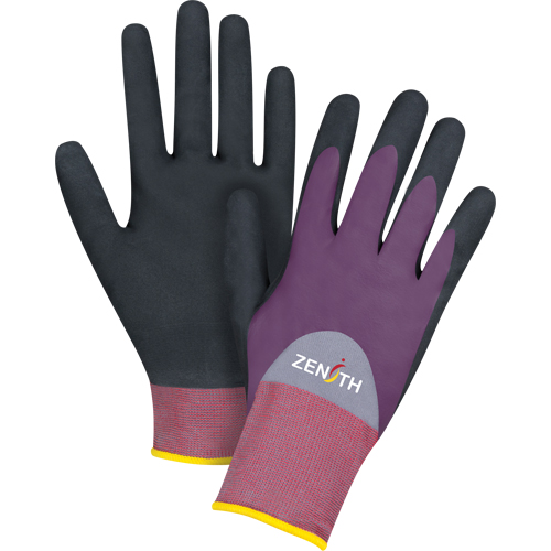ZX-2 Premium Coated Gloves, 9/Large, Nitrile/Foam Nitrile Coating, 18 Gauge, Nylon Shell Solutions industrielles ALPHA
