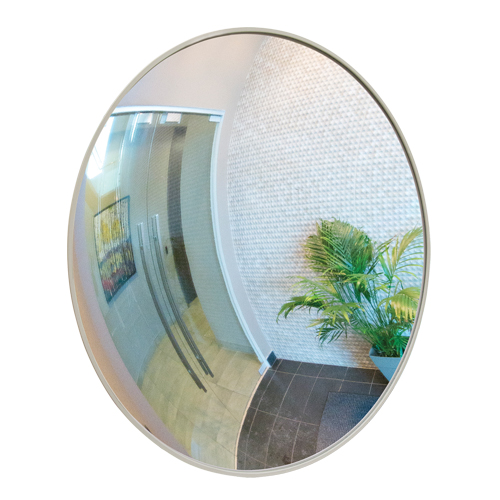 Miroir convexe avec support, Int&eacute;rieur/Ext&eacute;rieur, Diam&egrave;tre 36" Solutions industrielles ALPHA