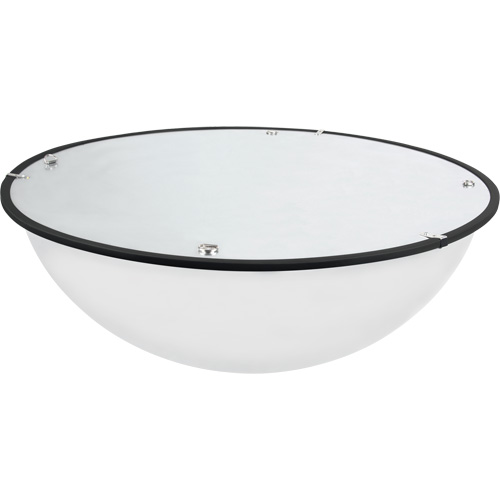 Miroir en d&ocirc;me 360°, D&ocirc;me complet, Dessus ferm&eacute;, Diam&egrave;tre 18" Solutions industrielles ALPHA