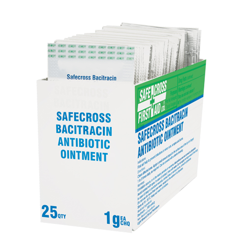 First Aid Bacitracin Zinc Topical Treatment, Cream, Class 1 Solutions industrielles ALPHA