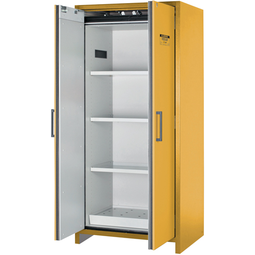 Armoire d'entreposage 90 minutes s&eacute;curitaire et conforme &agrave; la norme EN, 30 gal., 2 Porte(s), 35,16" La x 76,89" h x 24,21" p Solutions industrielles ALPHA