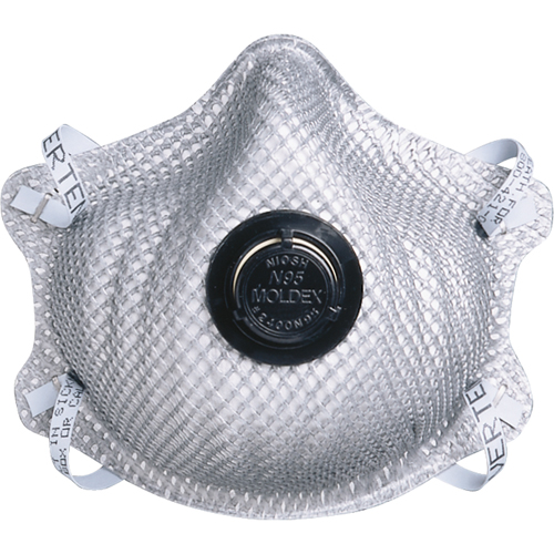 Respirateurs contre les particules 2400, N95, Certifi&eacute; NIOSH, Grand/Moyen Solutions industrielles ALPHA