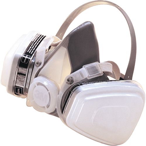 Respirateur jetable &agrave; demi-masque P95 peinture &agrave; pulv&eacute;riser/pesticides, &eacute;lastom&egrave;re/Thermoplastique, Moyen Solutions industrielles ALPHA