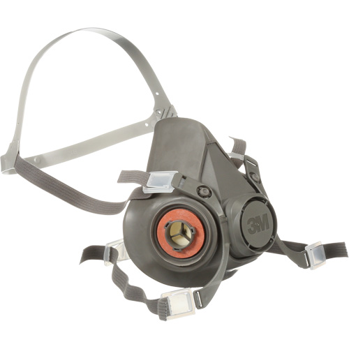 Respirateur r&eacute;utilisable &agrave; demi-masque s&eacute;rie 6000, Thermoplastique, Grand Solutions industrielles ALPHA