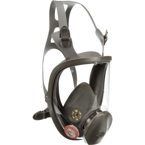 6000 Series Full Facepiece Reusable Respirator, Elastomer/Silicone/Thermoplastic, Medium Solutions industrielles ALPHA