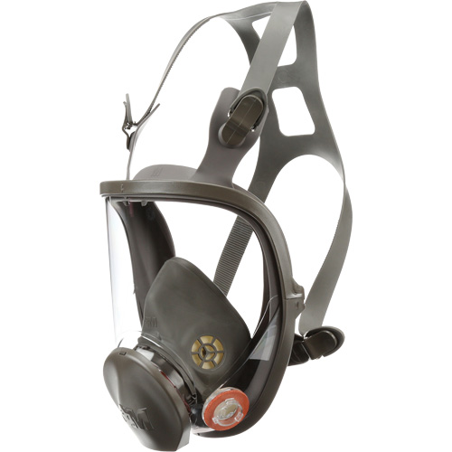 6000 Series Full Facepiece Reusable Respirator, Elastomer/Silicone/Thermoplastic, Medium Solutions industrielles ALPHA