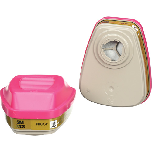 Cartouches pour respirateur s&eacute;rie 6000, Cartouche gaz/vapeur, Gaz multiples/Vapeurs/P100 Solutions industrielles ALPHA