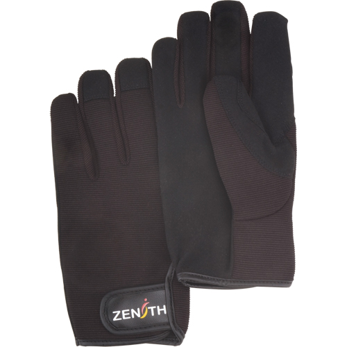 Gants pour m&eacute;canicien ZM100, Paume Synth&eacute;tique, Taille Moyen Solutions industrielles ALPHA