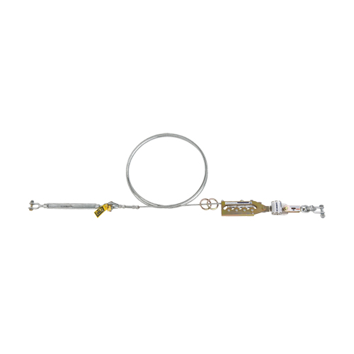 Syst&egrave;me de corde de sauvetage horizontal Sayfline DBI-SALA, C&acirc;ble galvanis&eacute; Solutions industrielles ALPHA