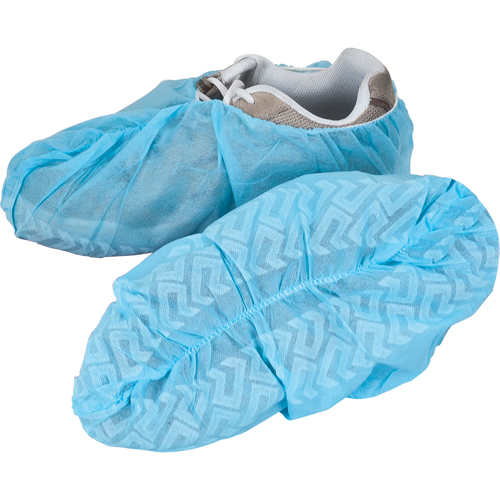 Shoe Covers, X-Large, Polypropylene, Blue Solutions industrielles ALPHA