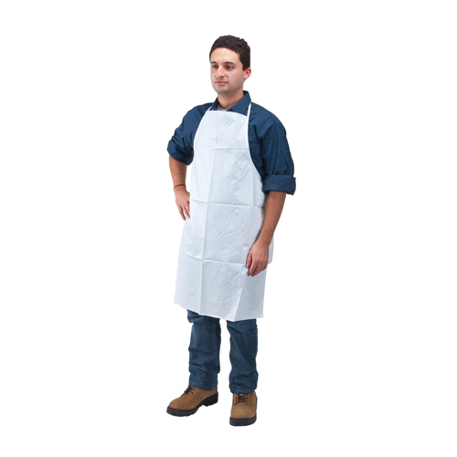 Microporous Protective Clothing, Microporous, White, 28" W x 36" L Solutions industrielles ALPHA