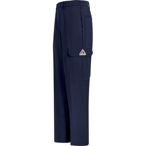 Flame-Resistant Cool Touch&reg; 2 Cargo Pants, 32, x 37, Navy Blue, 10.1 cal/cm² Solutions industrielles ALPHA