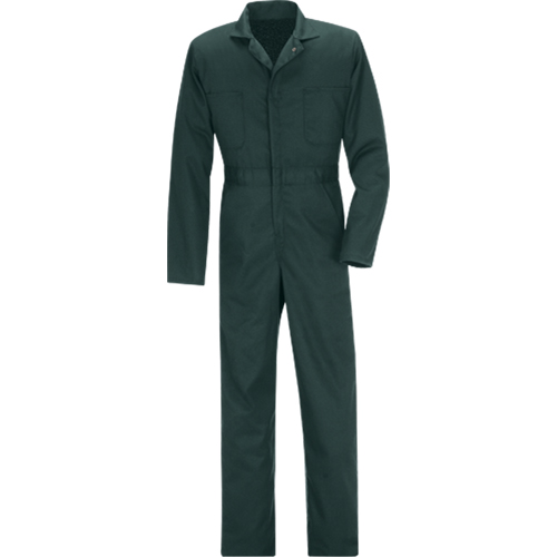 Coveralls, Men's, Green, Size 36 Solutions industrielles ALPHA