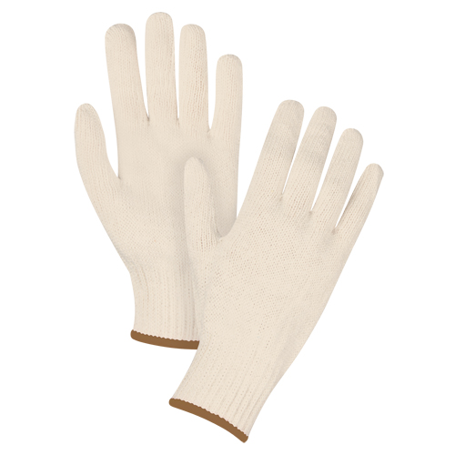 Gants en tricot de poids lourd, Poly/coton, Calibre 7, Grand Solutions industrielles ALPHA