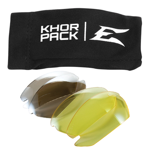 Lentilles de rechange pour les lunettes de s&eacute;curit&eacute; Khor, Antibu&eacute;e/anti-&eacute;gratignures, Transparent, Khor Solutions industrielles ALPHA