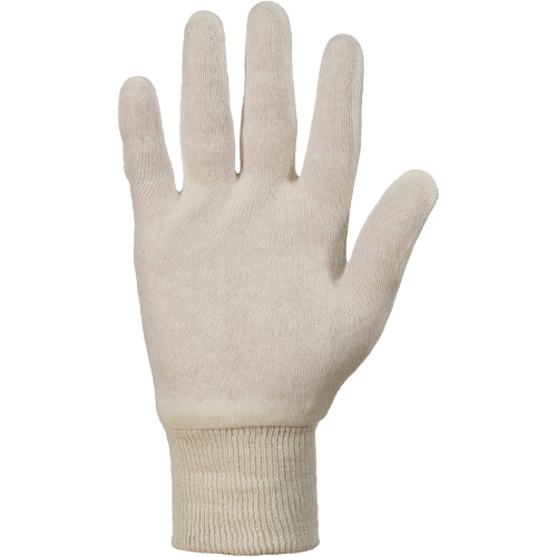 Gants tricot&eacute;s Superior ML80K, Taille unique, Blanc, Non doubl&eacute;, Poignet en tricot Solutions industrielles ALPHA