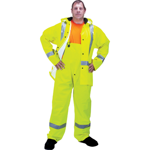 Imperm&eacute;able pour la circulation de premi&egrave;re qualit&eacute; RZ900, Polyester/PVC, Moyen, Jaune lime Solutions industrielles ALPHA