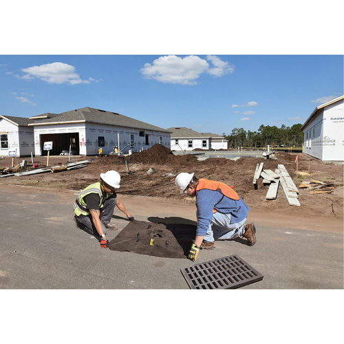 Ultra-Drain Guard&reg; Catch Basin Insert, Trash & Debris, 48" L x 36" W Solutions industrielles ALPHA