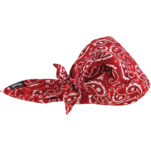 Chill-Its&reg; 6710CT Cooling Triangle Hats, Red Solutions industrielles ALPHA