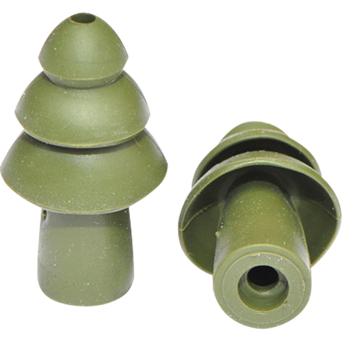 BattlePlugs&reg; Earplugs Replacement Tip, Uncorded, Bulk - Polybag, 24 dB NRR, Medium Solutions industrielles ALPHA